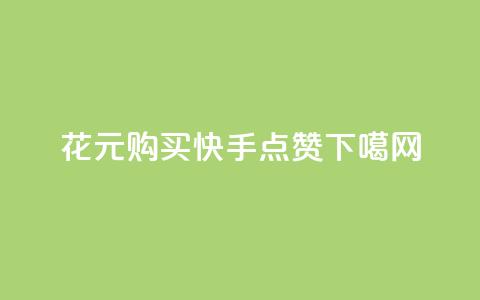 花1元购买快手点赞 第1张 花1元购买快手点赞 第1张