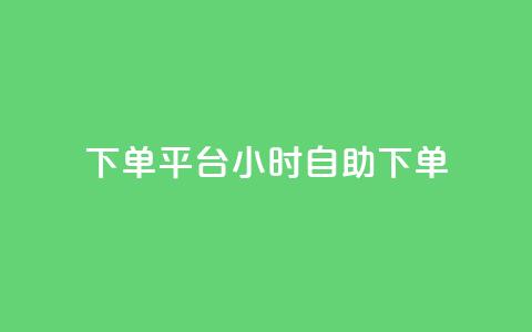 dy下单平台 24小时自助下单,自助下单平 - 自助下单发卡网 抖音充值APP  第1张