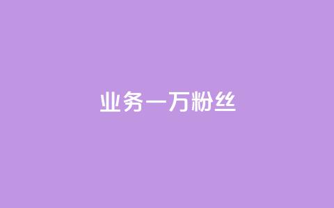 ks业务一万粉丝,头条业务自助下单 - 黑科技自动引流 空间说说点赞全网最低价平台  第1张