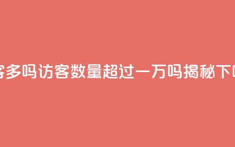 QQ访客10000多吗 - QQ访客数量超过一万吗揭秘! 第1张 QQ访客10000多吗 - QQ访客数量超过一万吗揭秘! 第1张