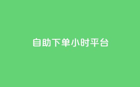 qq自助下单24小时平台 - 24小时内在线下单，QQ自助平台，快速高效~  第1张